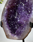 Natural Amethyst Geode with Beautiful Purple Color - MWS1562