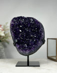 Premium Grade Natural Amethyst Crystal Cluster: A Stunning Display Piece - MWS0842