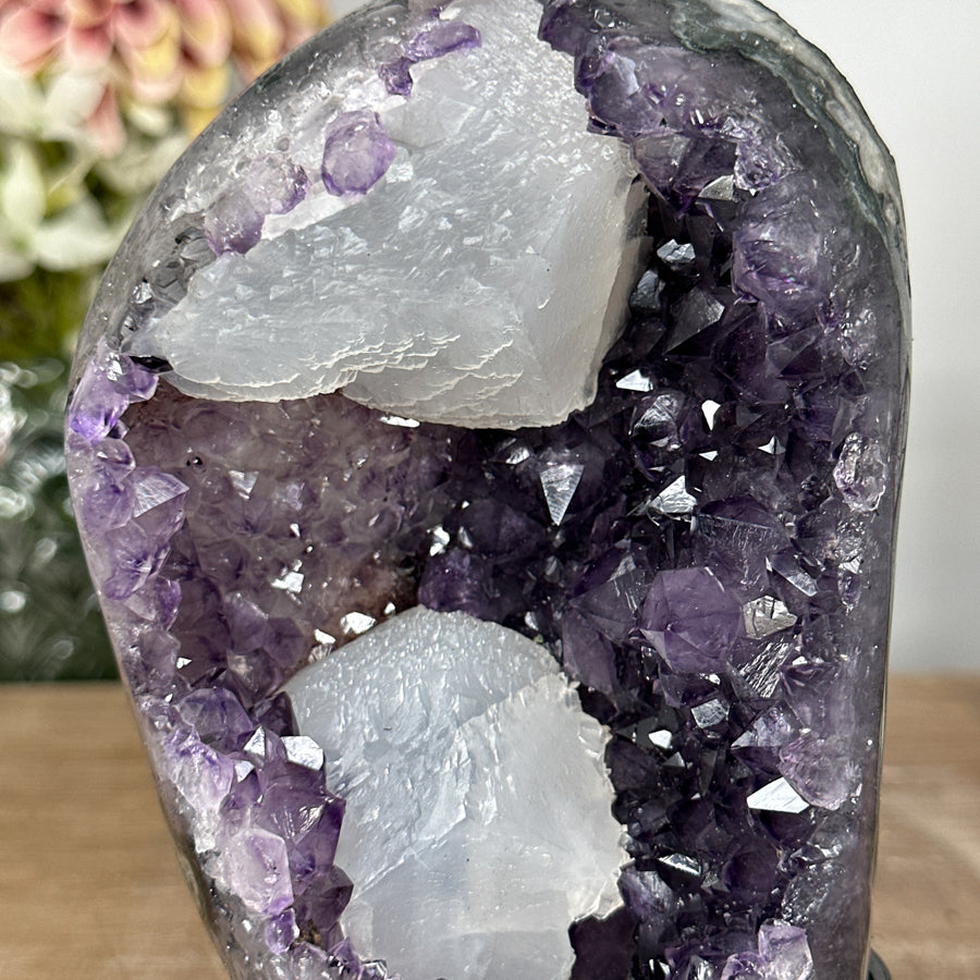 Outstaning Amethyst Geode with Calcite Formation - MWS1051