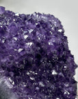 Stunning Natural Amethyst Cluster with Super Shinny Crystals - AWS1070