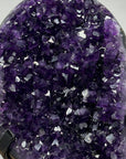 Natural Amethyst Cluster Specimen, Deep Purple & Shinny Crystals - MWS0925