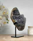 Beautiful Quartz & Green Jasper Crystal Specimen, Perfect for Home Decor - MWS1614