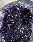 Natural Uruguayan Amethyst Geode with Agate Shell - MWS1605