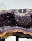 Unique Large Natrual Jasper & Amrthyst Geode - MWS1406