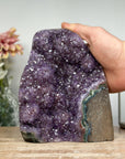 Natural Amethyst Cathedral with Stalactite Formations - CBP1036