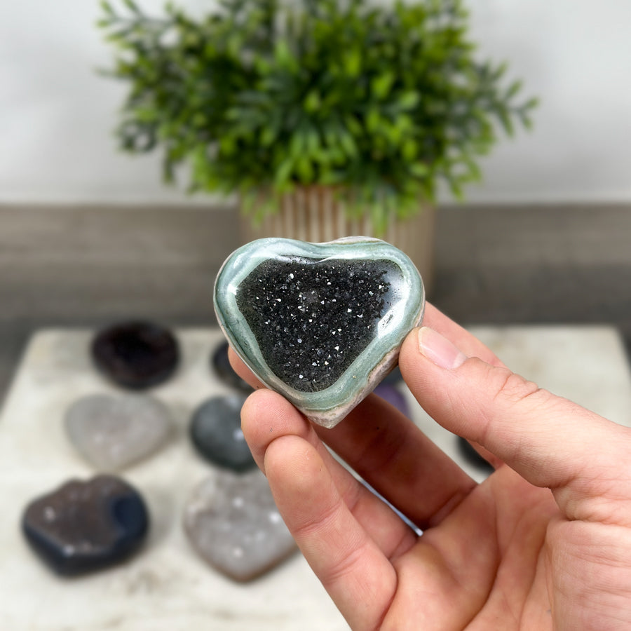 Mixed Minerals Hearts Set - MHLT0270