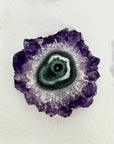 High-Quality Amethyst Stalactite Slices for Jewelers - Wholesale Bulk Pack - STS0029