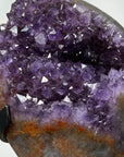 Amethyst Crystal Cluster with Beautiful yellow Banding - MWS1157