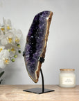 Large Natural Amethyst Geode with Deep Purple Crystals - MWS1625