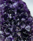 A+ Grade Natural Amethyst Cathedral, Deep Purple Crystals - CBP1054