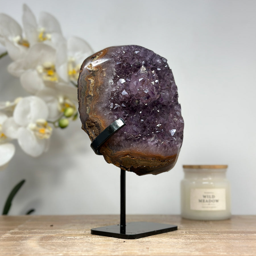 Stunning Natural Amethyst CRystal Cluster - MWS1472