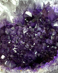 Stunning Amethyst Geode with Large & Shinny Crystals - MWS1612