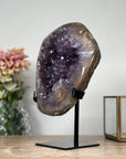 Amethyst & Jasper Stone Geode - MWS1195