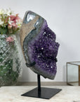 Natural Large Amethyst Cluster Geode with Shinny Crystals - AWS1417