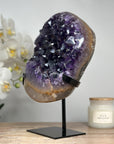 AAA Natural Amethyst Specimen with Huge Deep Purple Crystals - MWS1711