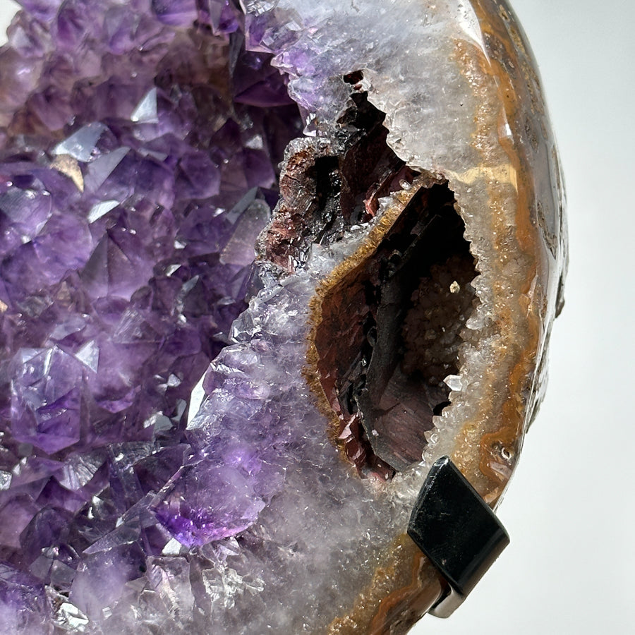 Beautiful Natural Large Amethyst Geode, Perfect for Home or Office - MWS0993