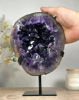 Stunning Natural Deep Purple Amethyst Geode - MWS1537