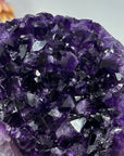 Deep Purple Natural Cathedral Geode - CBP1047