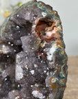 Rare Quartz and Jasper Crystal Geode - MWS1624