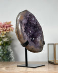 Amethyst & Jasper Stone Geode - MWS1195