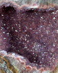 Beautiful Pink Amethyst Natural Geode - MWS1112