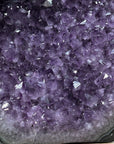 Huge Natural Amethyst Geode with Blue Agate Shell - CBP1068