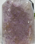 Huge XXL Blue Agate & Amethyst Stone Tower  - STP0155