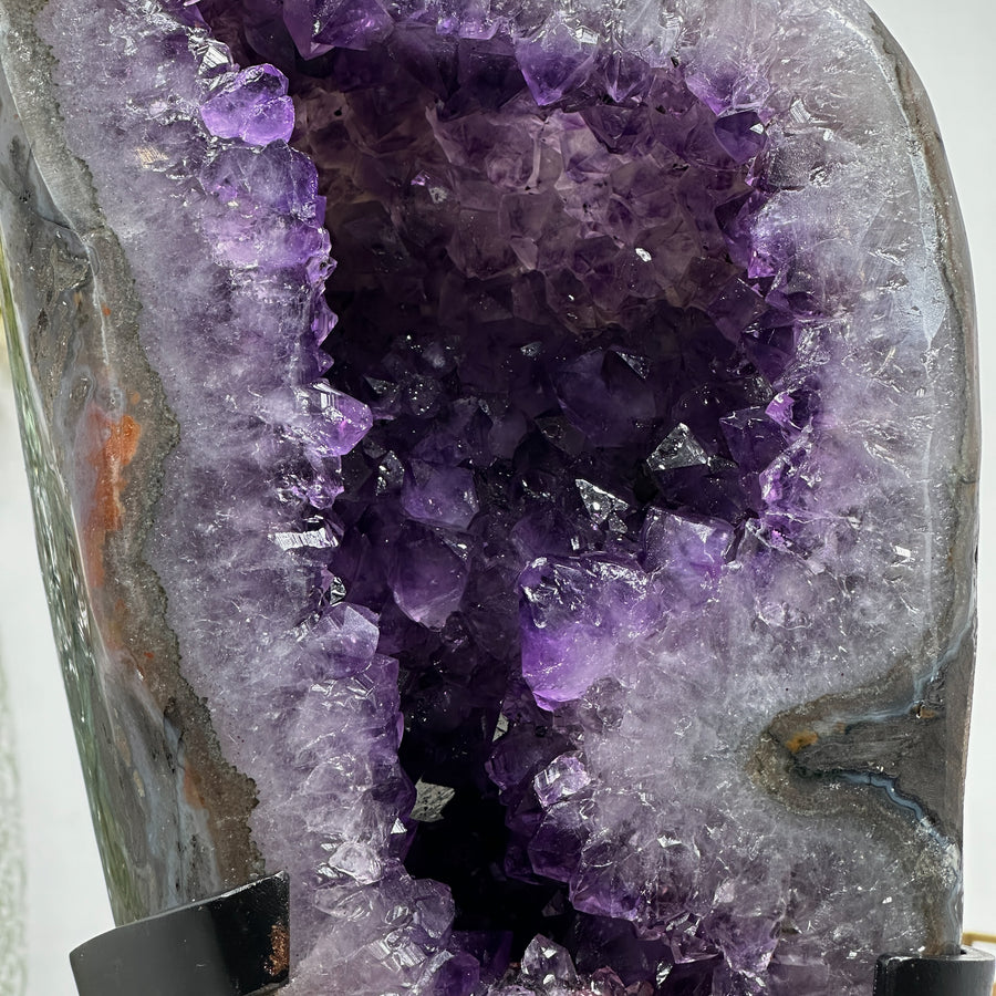 Natural Huge Amethyst & Agate Stone Geode, Large Amethyst Geode - AWS1026