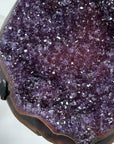 Outstanding Galaxy Amethyst & Agate Geode - MWS1587