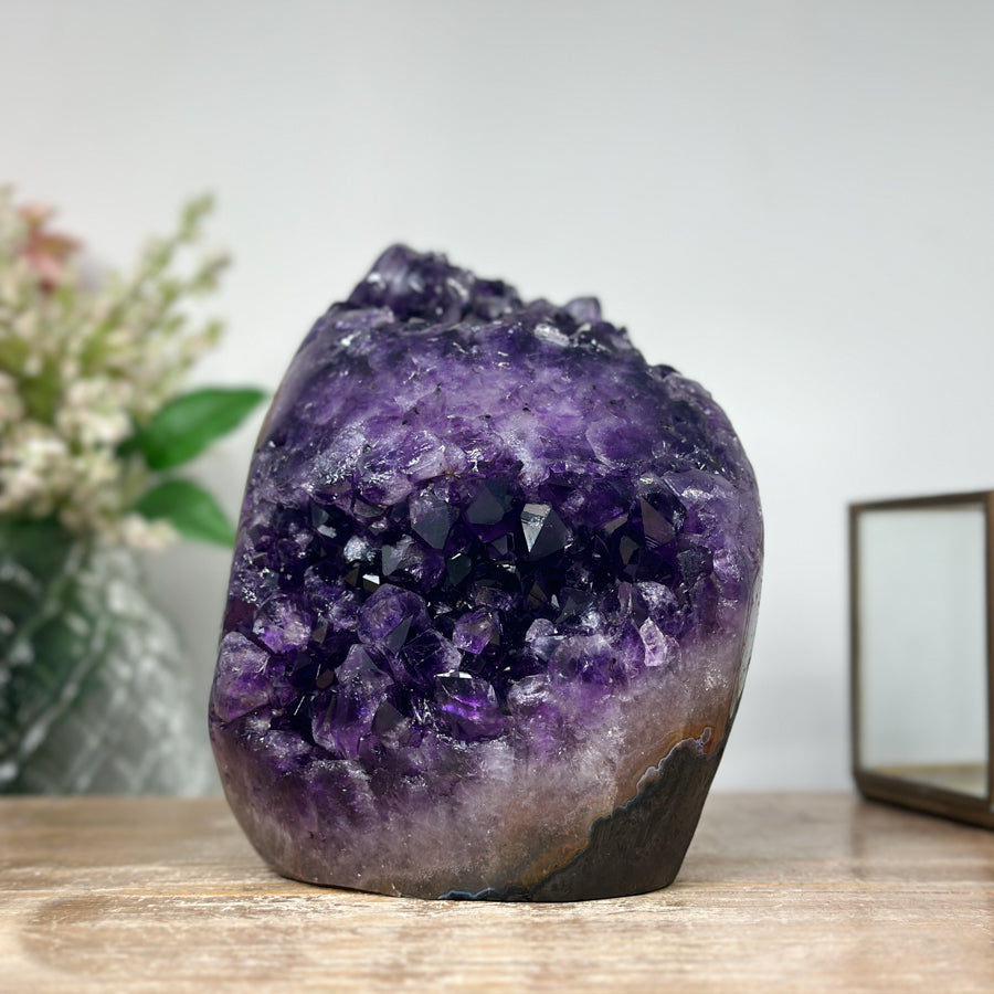 Deep purple Natural Amethyst Cathedral - CBP0763