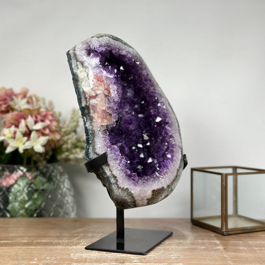 Outstanding XL Amethyst Geode Crystal - Spectacular Natural Beauty - MWS0892