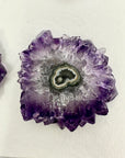 High-Quality Amethyst Stalactite Slices for Jewelers - Wholesale Bulk Pack - STS0029