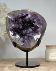 Exquisite Natural Amethyst Geode Full of Stalactites - MWS1399