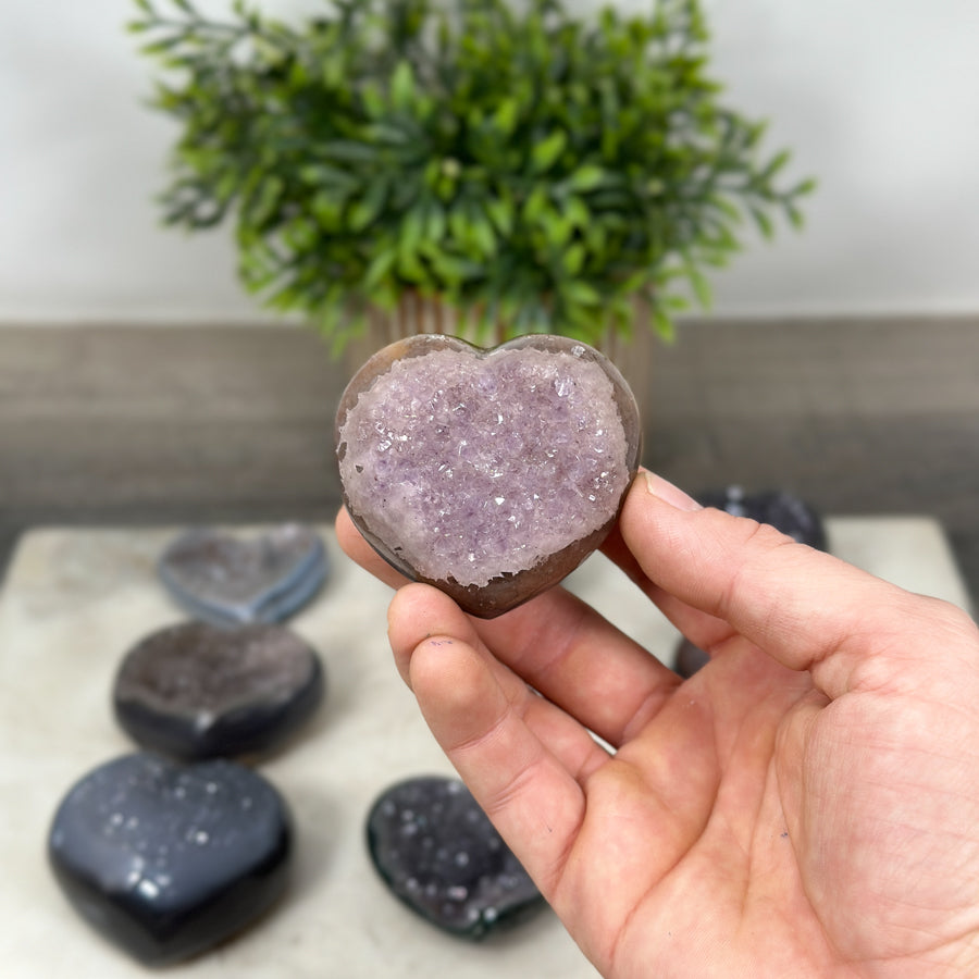 Mixed Minerals Hearts Set - MHLT0267