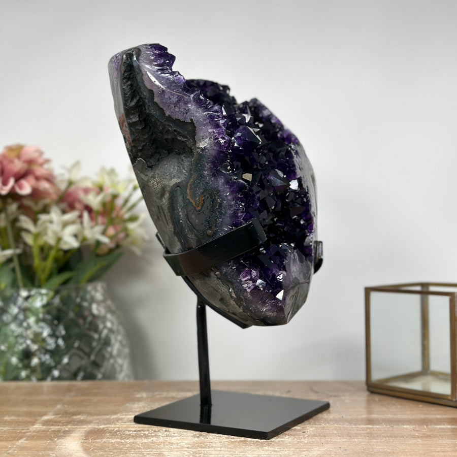 Top Quality Natural Uruguayan Amethyst Specimen, Perfect for Your Yoga and Meditation Space - MWS0975