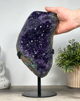 XXL A grade Amethyst Stone, Handmade Display Specimen - MWS0068