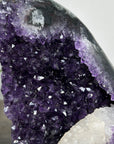 Natural Amethyst Geode with Beautiful Calcite Formations - MWS1718