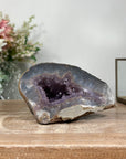 Unique Natural Amethyst Stone Geode: A Vibrant, Energy-Enhancing Showpiece - AMGE0172