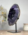 Stunning Natural Deep Purple Amethyst Geode - MWS1537