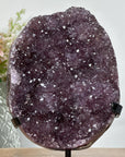 Beautiful Amethyst & Red Jasper Crystal Cluster - MWS0806