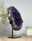 Natural Amethyst Gem Geode, Beautiful Rare Purple Color - MWS1598