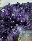 AAA Uruguayan Amethyst Cathedral with Green Jasper Shell - CBP0295