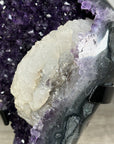 Natural Amethyst Geode with Beautiful Calcite Formations - MWS1718