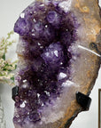 Large Natural Amethyst from Uruguay - Stunning Gemstone Decor - MWS0891