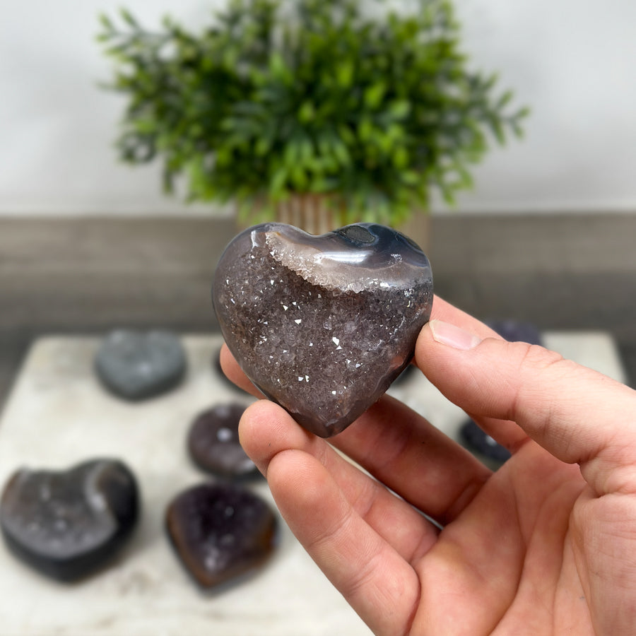 Mixed Minerals Hearts Set - MHLT0272