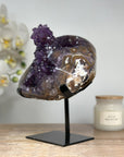 Natural Deep Purple Amethyst Stalactite Formation - MWS1641