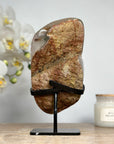 Stunning Sugar Druzy Quartz Specimen, Stand Included - MWS1580