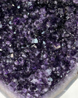 Huge 17 in Tall Natural Amethyst Specimen, Premium Quality with Deep Purple Crystals - MWS1551