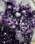 Deep Purple Amethyst Geode, Premium Quality Amethyst - AWS0212