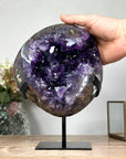 A Grade Amethyst Geode with Huge Crystals - MWS1225